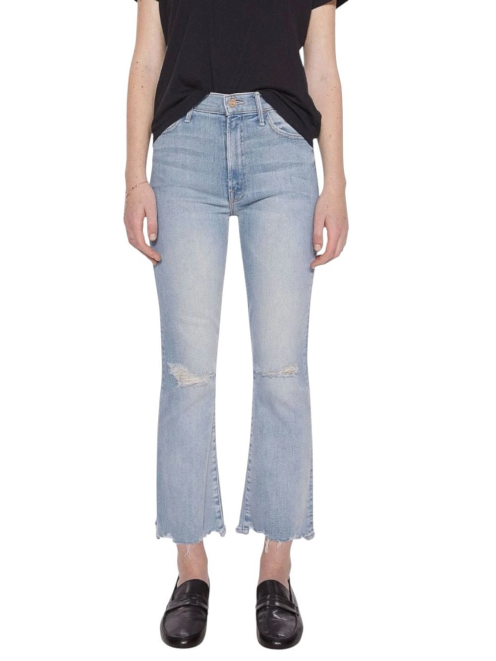The Hustler Ankle Chew Jeans in Petal Plucker